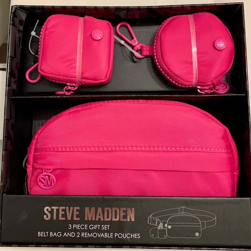 Steve Madden Fuchsia 3-Piece Set
